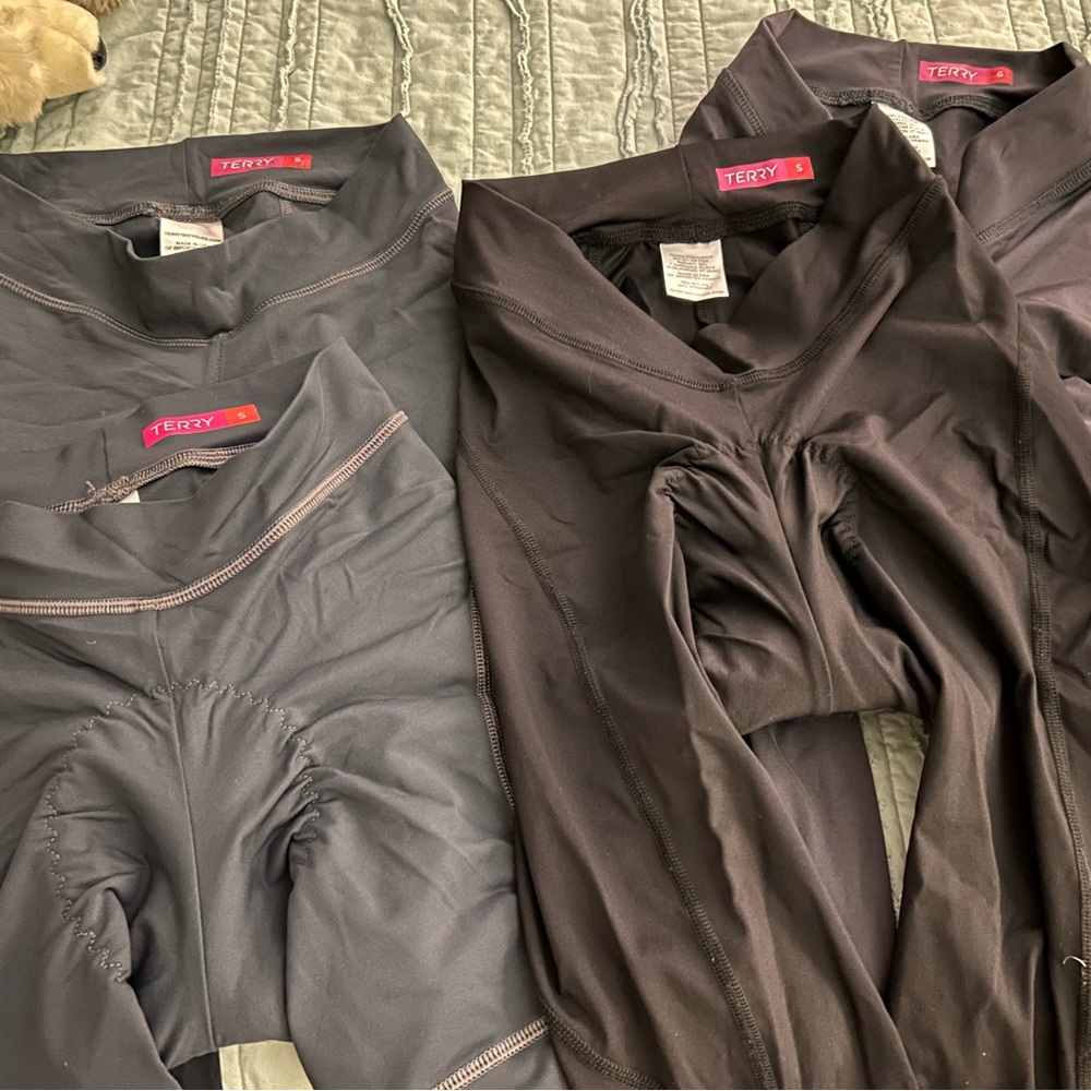LOT of Terry Cycle Chamois Shorts Knickers Size Small
